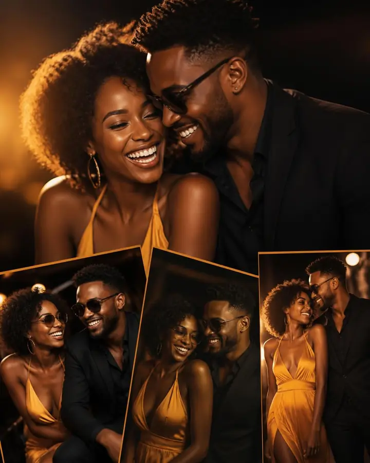 Profils Toi & Moi : couple camerounais souriant